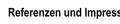 Referenzen und Impressum
